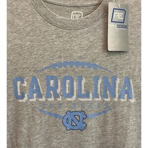 North Carolina Tar Heels T Shirt Gray Large or XL🔥NEW🔥 Pro Edge NCAA Soft